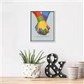 Picture of Rainbow Hands _GroupedProduct_Rectangle_Portrait_Canvas_Framed_