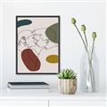 Picture of Line drawn Kiss I _GroupedProduct_Rectangle_Portrait_Canvas_Framed_