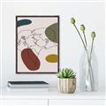 Picture of Line drawn Kiss I _GroupedProduct_Rectangle_Portrait_Canvas_Framed_