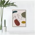 Picture of Line drawn Kiss I _GroupedProduct_Rectangle_Portrait_Canvas_Framed_