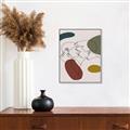 Picture of Line drawn Kiss I _GroupedProduct_Rectangle_Portrait_Canvas_Framed_