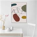Picture of Line drawn Kiss I _GroupedProduct_Rectangle_Portrait_Canvas_Framed_