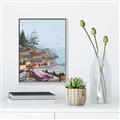 Picture of Coastal Feel I _GroupedProduct_Rectangle_Portrait_Canvas_Framed_