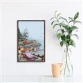 Picture of Coastal Feel I _GroupedProduct_Rectangle_Portrait_Canvas_Framed_