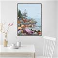 Picture of Coastal Feel I _GroupedProduct_Rectangle_Portrait_Canvas_Framed_