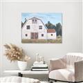 Picture of Red roof barn _GroupedProduct_Rectangle_Landscape_Unframed_Print_Only_