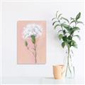Picture of Single White Flower _GroupedProduct_Rectangle_Portrait_Unframed_Print_Only_