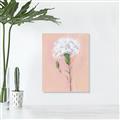 Picture of Single White Flower _GroupedProduct_Rectangle_Portrait_Unframed_Print_Only_