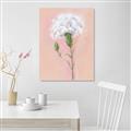 Picture of Single White Flower _GroupedProduct_Rectangle_Portrait_Unframed_Print_Only_