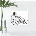 Picture of Lady Polka Dot _GroupedProduct_Rectangle_Landscape_Unframed_Print_Only_