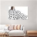 Picture of Lady Polka Dot _GroupedProduct_Rectangle_Landscape_Unframed_Print_Only_