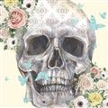 Picture of Rose Skull _GroupedProduct_Square_Unframed_Print_Only_