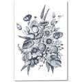 Picture of Sketched Fall Blooms _GroupedProduct_Rectangle_Portrait_Canvas_