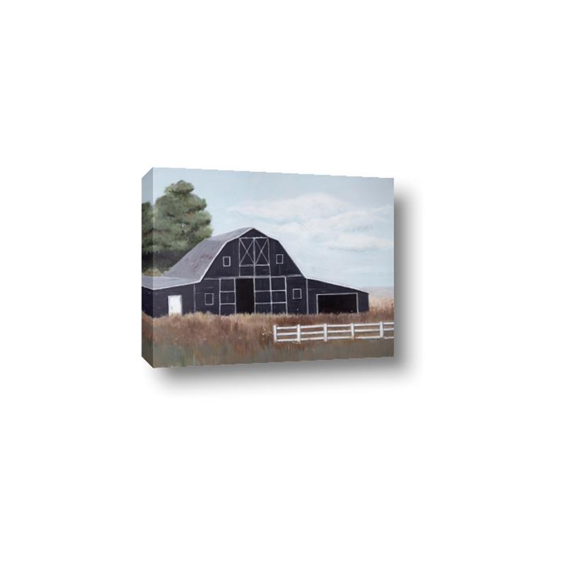 Picture of Black Barn _GroupedProduct_Rectangle_Landscape_Canvas_