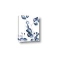 Picture of Blue Water Colour Leaves _GroupedProduct_Rectangle_Portrait_Canvas_
