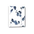 Picture of Blue Water Colour Leaves II _GroupedProduct_Rectangle_Portrait_Canvas_