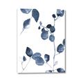 Picture of Blue Water Colour Leaves II _GroupedProduct_Rectangle_Portrait_Canvas_