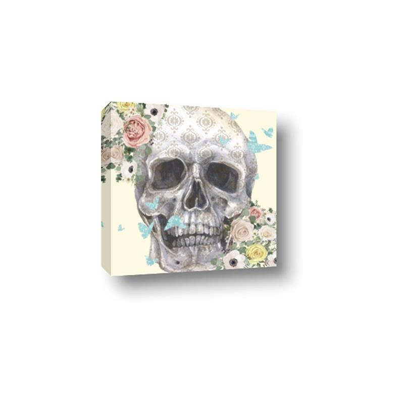 Picture of Rose Skull _GroupedProduct_Square_Canvas_
