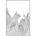 Picture of Leafy Lines I _GroupedProduct_Rectangle_Portrait_Canvas_Framed_