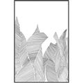 Picture of Leafy Lines I _GroupedProduct_Rectangle_Portrait_Canvas_Framed_