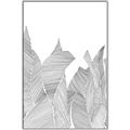Picture of Leafy Lines I _GroupedProduct_Rectangle_Portrait_Canvas_Framed_