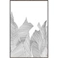 Picture of Leafy Lines I _GroupedProduct_Rectangle_Portrait_Canvas_Framed_