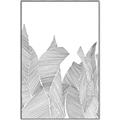 Picture of Leafy Lines I _GroupedProduct_Rectangle_Portrait_Canvas_Framed_