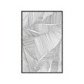 Picture of Leafy Lines II _GroupedProduct_Rectangle_Portrait_Canvas_Framed_