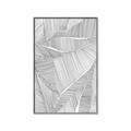 Picture of Leafy Lines II _GroupedProduct_Rectangle_Portrait_Canvas_Framed_