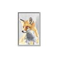 Picture of Red Fox I _GroupedProduct_Rectangle_Portrait_Canvas_Framed_