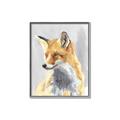 Picture of Red Fox I _GroupedProduct_Rectangle_Portrait_Canvas_Framed_