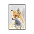 Picture of Red Fox I _GroupedProduct_Rectangle_Portrait_Canvas_Framed_