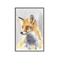 Picture of Red Fox I _GroupedProduct_Rectangle_Portrait_Canvas_Framed_