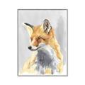 Picture of Red Fox I _GroupedProduct_Rectangle_Portrait_Canvas_Framed_
