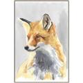 Picture of Red Fox I _GroupedProduct_Rectangle_Portrait_Canvas_Framed_