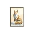 Picture of Red Fox II _GroupedProduct_Rectangle_Portrait_Canvas_Framed_