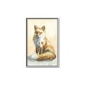 Picture of Red Fox II _GroupedProduct_Rectangle_Portrait_Canvas_Framed_