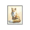 Picture of Red Fox II _GroupedProduct_Rectangle_Portrait_Canvas_Framed_