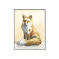 Picture of Red Fox II _GroupedProduct_Rectangle_Portrait_Canvas_Framed_