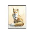 Picture of Red Fox II _GroupedProduct_Rectangle_Portrait_Canvas_Framed_