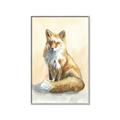Picture of Red Fox II _GroupedProduct_Rectangle_Portrait_Canvas_Framed_