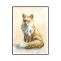 Picture of Red Fox II _GroupedProduct_Rectangle_Portrait_Canvas_Framed_