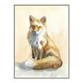 Picture of Red Fox II _GroupedProduct_Rectangle_Portrait_Canvas_Framed_