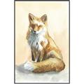 Picture of Red Fox II _GroupedProduct_Rectangle_Portrait_Canvas_Framed_