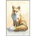Picture of Red Fox II _GroupedProduct_Rectangle_Portrait_Canvas_Framed_