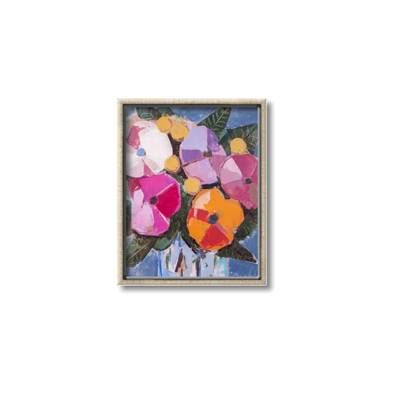 Picture of Bright Flora III _GroupedProduct_Rectangle_Portrait_Canvas_Framed_