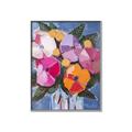 Picture of Bright Flora III _GroupedProduct_Rectangle_Portrait_Canvas_Framed_