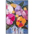 Picture of Bright Flora III _GroupedProduct_Rectangle_Portrait_Canvas_Framed_