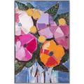 Picture of Bright Flora III _GroupedProduct_Rectangle_Portrait_Canvas_Framed_