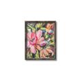 Picture of Mosiac Floral _GroupedProduct_Rectangle_Portrait_Canvas_Framed_